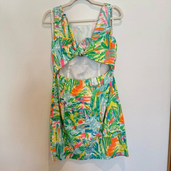 Lilly Pulitzer Courtney Shift Dress - Multicolor Tropical Mini Dress - Picture 7 of 13
